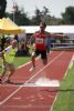 Xavier Porras, en la final del triple salto (clase T11) en el Mundial de Lyon 2013 