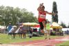 Xavier Porras, en la final del triple salto del Mundial (clase T11) de Lyon 2013