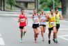 Abderrahman Ait y Alberto Surez, en el maratn del Mundial de Lyon 2013