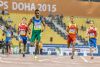 Deliber Rodrguez, 400m T20, Plata Mundial Atletismo Doha 2015