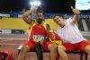 Kim Lopez y Hector Cabrera final lanzamiento disco F12 Mundial Atletismo Doha 2015