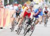 Roberto Alcaide en la prueba de fondo en carretera.