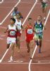 Abderraman Ait en la semifinal de los 800 metros.