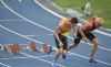 Joan Munar y su gua Juan Enrique Valls, 400m lisos T12 en los Juegos Paralmpicos de Rio 2016