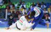 Daniel Gaviln durante la competicin de judo, categora hasta 66 kilos.