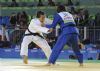 Momento del combate de la judoka Mnica Merenciano frente a la japonesa Hirose Junko en la competicin de judo hasta 57 kilos