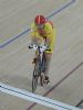 Amador Granados, en el veldromo durante la tercera jornada de los Juegos.