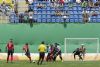 La Seleccin Espaola de Ftbol 5 contra Argentina en la fase de preliminares. Jornada 5 de los Juegos Paralmpicos de Ro