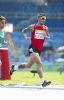 Gustavo Nieves se retir en la prueba de 5.000 metros de la clase T13 (atletas con discapacidad visual).