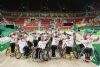 La seleccin espaola de baloncesto celebra su pase a la gran final de los Juegos Paralmpicos de Rio 2016 tras superar a Gran Bretaa por 69-63