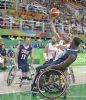 Pablo Zarzuela (7), durante la final paralmpica de baloncesto entre Espaa y Estados Unidos (52-68)