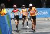 Carmen Paredes durante el maratn de los Juegos Paralmpicos de Ro 2016 compitiendo por la categora T12 (DNF)