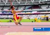 Xavi Porras participa en salto de longitud en el Campeonato del Mundo de Atletismo Paralmpico de Londres.