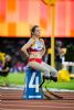 Sara Andrs gana la medalla de bronce en 400 metros T44 durante el Campeonato del Mundo de Atletismo Paralmpico de Londres.