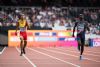 Deliber Rodrguez gana la medalla de bronce en los 400 metros T20 durante el Mundial de Atletismo Paralmpico de Londres.