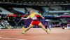 Hctor Cabrera consigue la medalla de bronce en lanzamiento de jabalina F13 durante el Campeonato del Mundo de Atletismo Paralmpico de Londres.