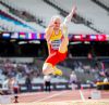 Ivn Cano, quinto puesto en salto de longitud T13 en el Mundial de Atletismo Paralmpico Londres 2017