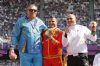 David Casinos, medalla de oro en lanzamiento de disco.