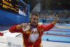 Sebastian Rodriguez medalla de bronce en los 100 metros libres.