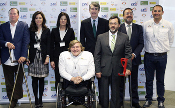 Presentacin temporada de vela paralmpica 2016 en la sede de Iberdrola