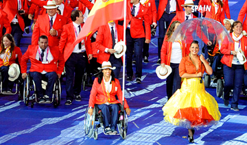 Teresa Perales, abanderada del Equipo Espaol en Londres