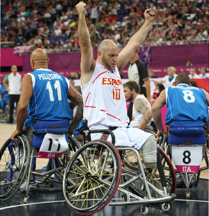 ESPAÑA VUELVE A GANAR EN BALONCESTO EN SILLA DE RUEDAS TRAS 16 AÑOS DE AUSENCIA