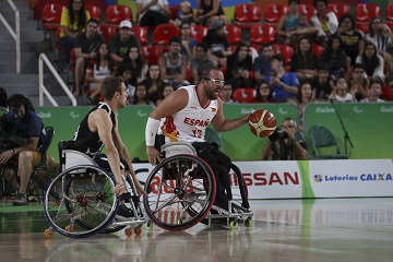 Asier Garca, uno de los mejores en el Espaa - Alemania