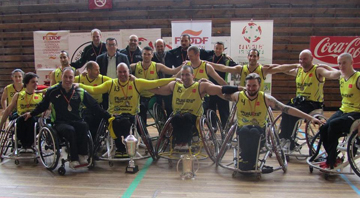 El CD Fundosa ONCE con la Copa del Rey