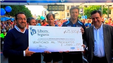 Entrega del cheque