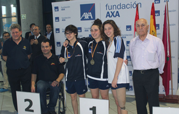 Entrega de premios Campeonato AXA Valladolid