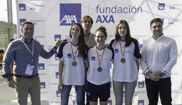 Podio juvenil femenino