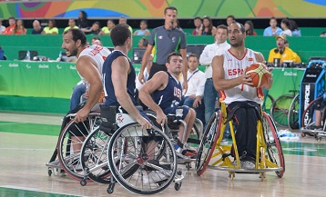 PLATA HISTÓRICA DE ESPAÑA EN BALONCESTO EN SILLA DE RUEDAS EN RÍO 2016