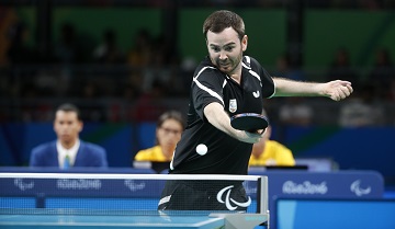 PLATA INDIVIDUAL DE ÁLVARO VALERA EN TENIS DE MESA