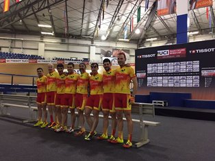 Equipo Espaol de ciclismo paralmpico Los ngeles 2017