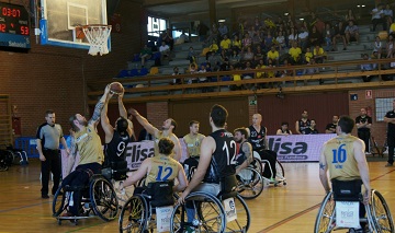 Copa de Europa de Baloncesto en Silla en Las Rozas