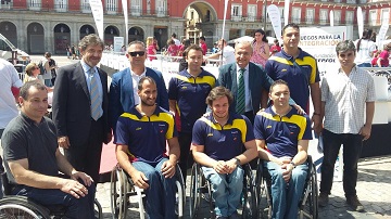 inauguracin jornada en la Plaza Mayor