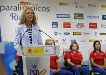 LA INFANTA ELENA LLEGA A RÍO PARA PRESENCIAR EL TRAMO FINAL DE LOS JUEGOS PARALÍMPICOS