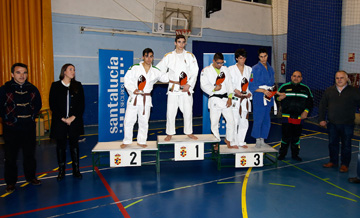 Entrega de Medallas en el Campeonato de Espaa de Pinto