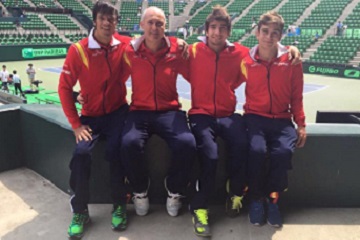 EQUIPO ESPAOL DE TENIS EN SILLA DE RUEDAS