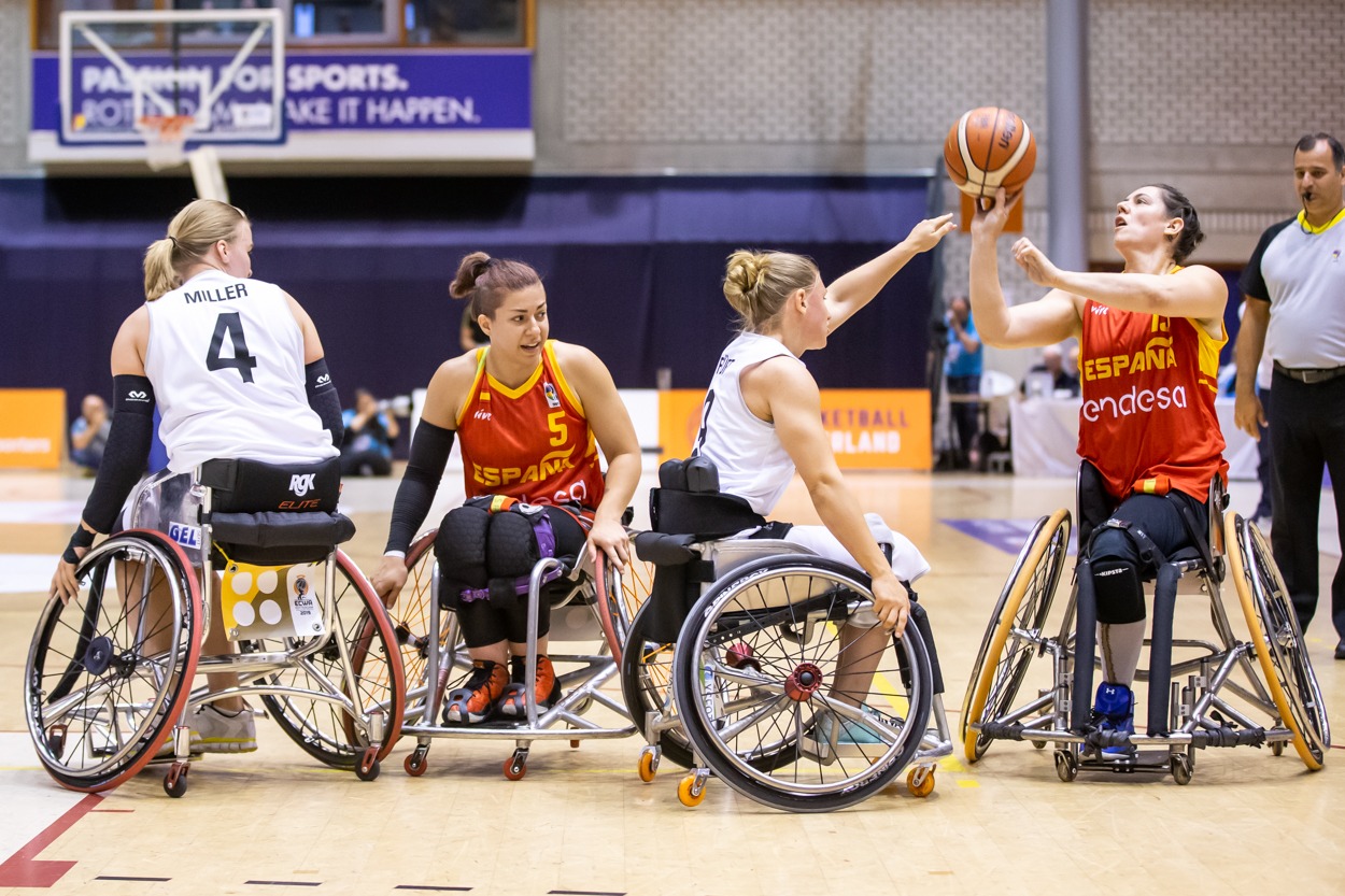 La selección femenina baloncesto en silla termina cuarta en el Europeo y con el billete en bolsillo | Paralímpicos