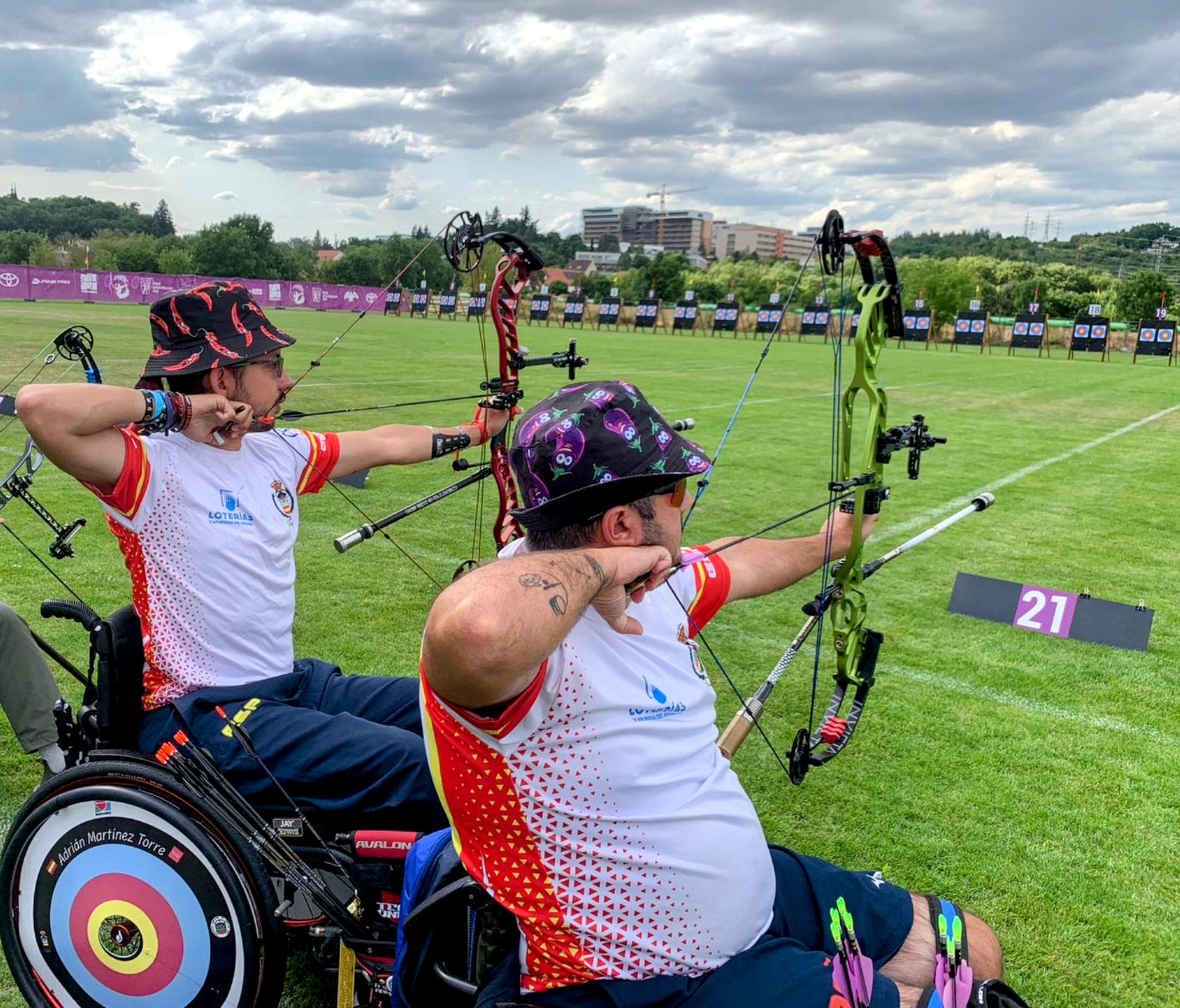 Adrián Martínez da a España una plaza en tiro con arco para los Juegos  Paralímpicos de París