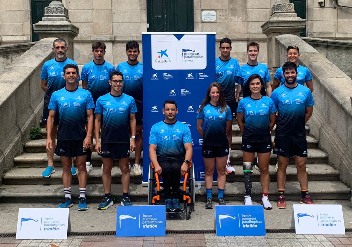 El Equipo CaixaBank de Triatlón