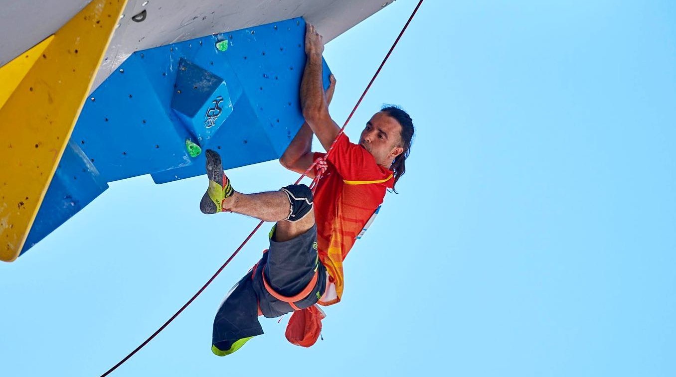 Competición de escalada paralímpica. Foto: FEDME.