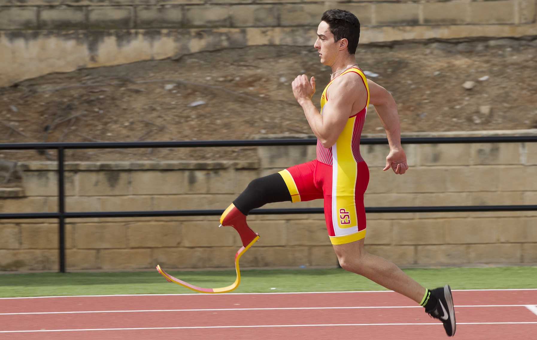 El atleta alberto Ávila