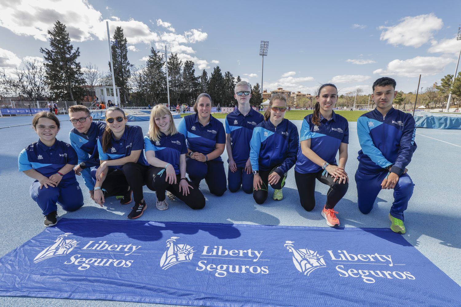 Los miembros del Equipo Liberty de Promesas