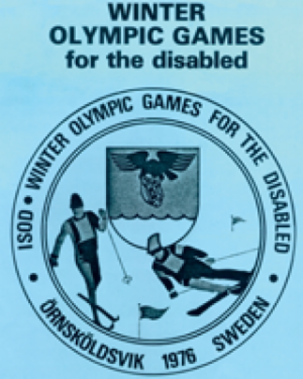 Logotipo de los Juegos de Örnsköldsvik 1976.