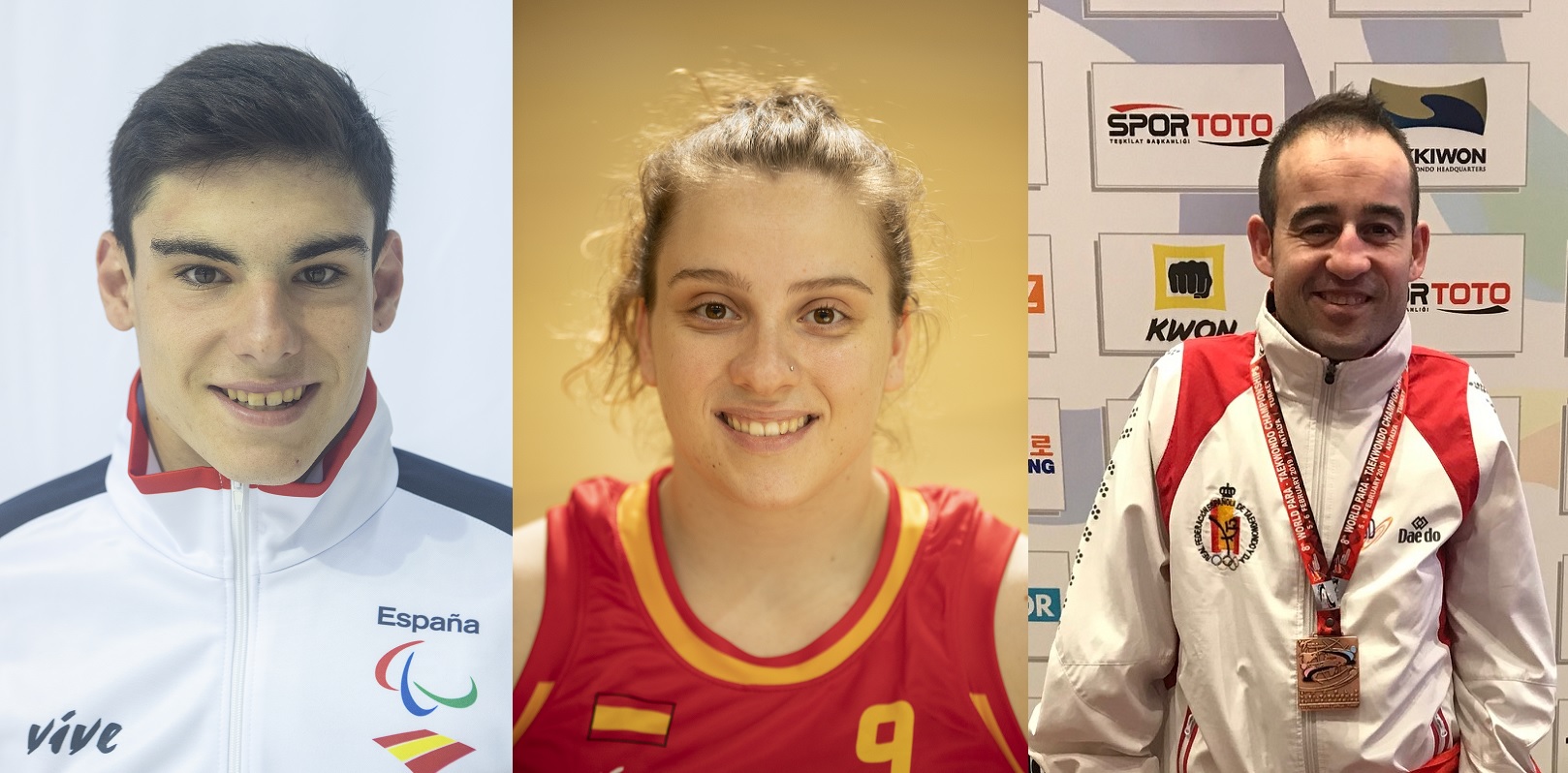 Jacobo Garrido, Sara Revuelta y Álex Vidal
