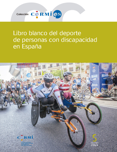 Portada del Libro blanco del deporte de personas con discapacidad en España