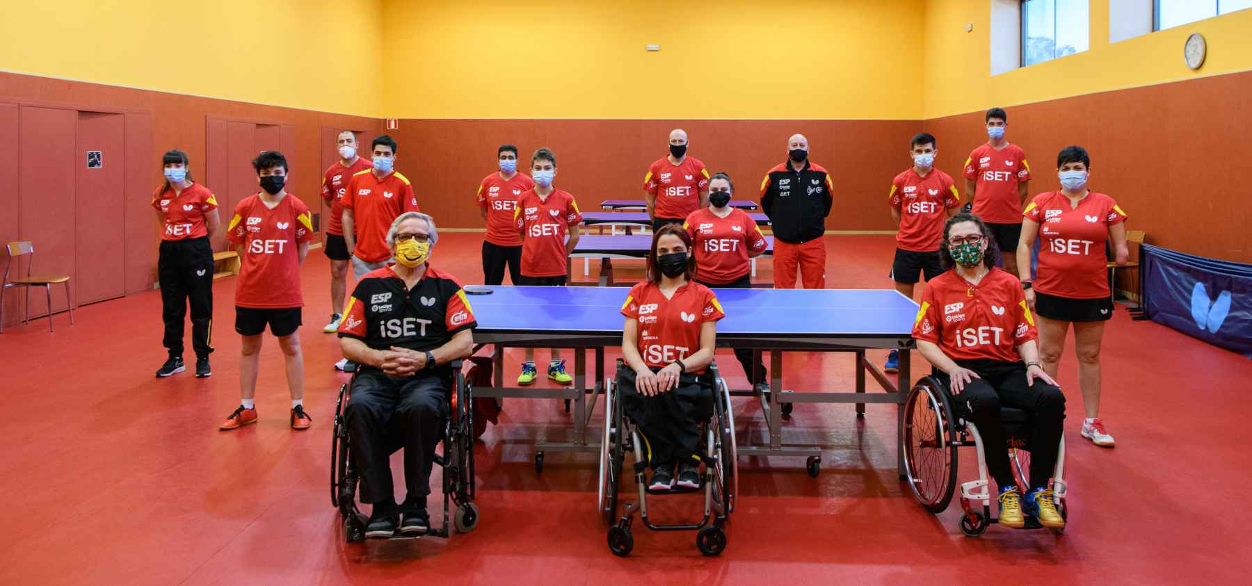 Equipo de Promesas Paralímpicas de Tenis de Mesa