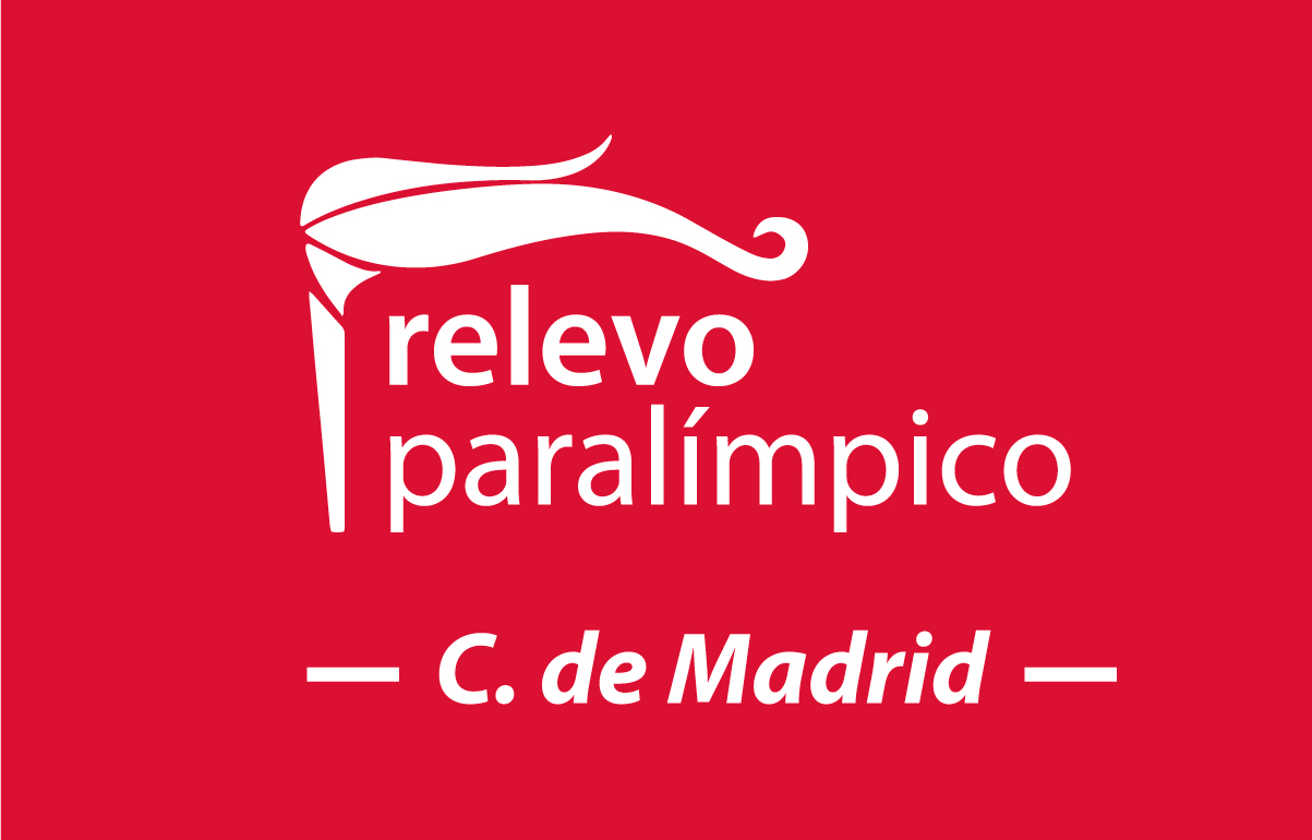 Logotipo Relevo Paralímpico Comunidad de Madrid